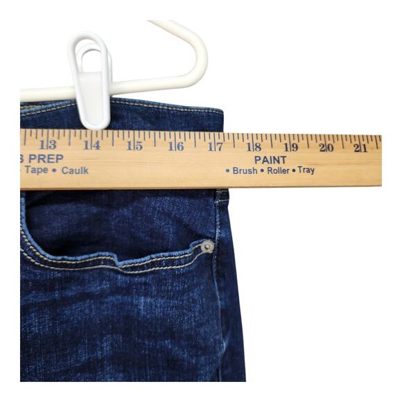 Lucky Brand Stevie Jeans Women 16/33 High Rise Flare Blue Denim Western Cowgirl - Picture 6 of 12